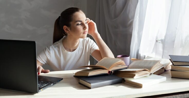 cover image for ingramspark self-publishing showing a woman reading