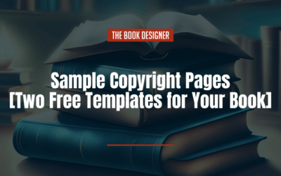 Sample Copyright Pages [Two Free Templates for Your Book]