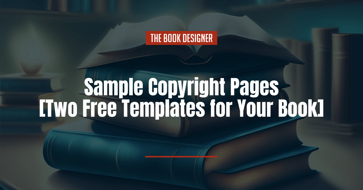 sample copyright pages