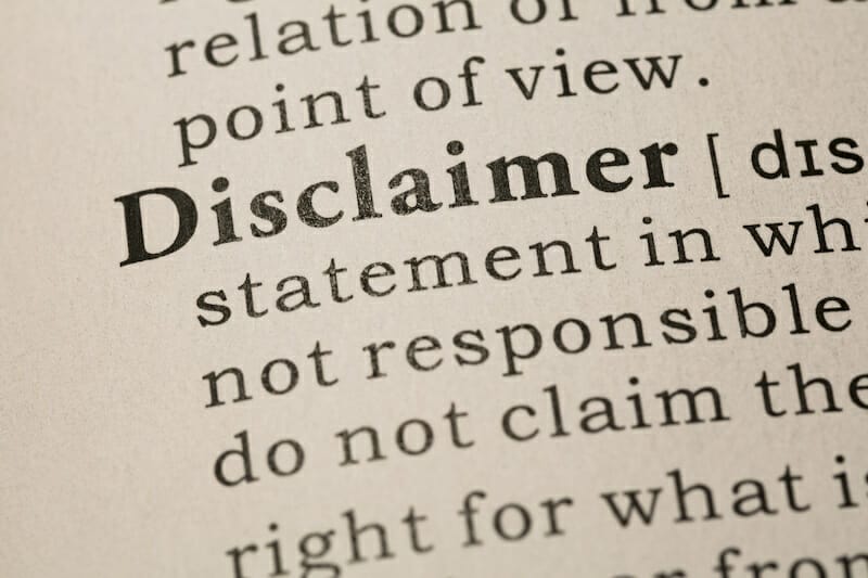 Book Disclaimers Everything You Need To Know Book Disclaimers Everything You Need To Know