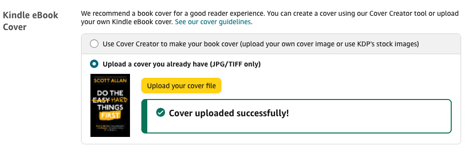 upload your book to KDP.16