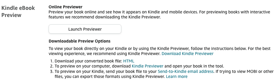upload your book to KDP.20