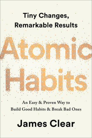 book cover ideas - atomic habits nonfiction cover design