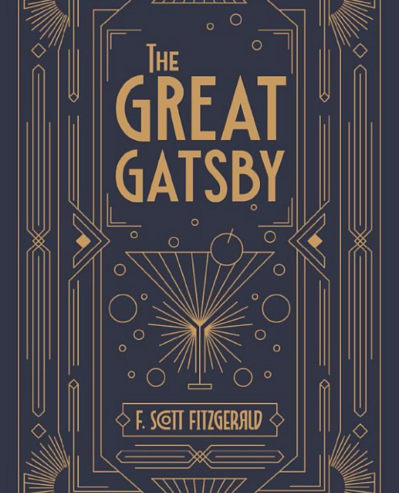 The Great Gatsby Book Cover Art Deco version