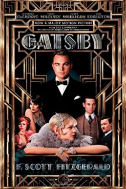 the great gatsby book cover move tie-in version