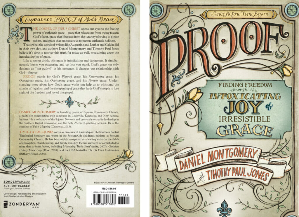 A back cover of the book examples of the book Proof by Daniel Montgomery and Timothy Paul Jones