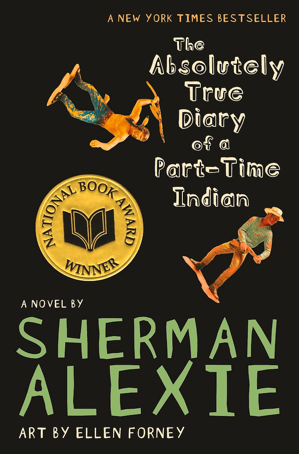 banned book cover the absolutely true diary of a part-time indian