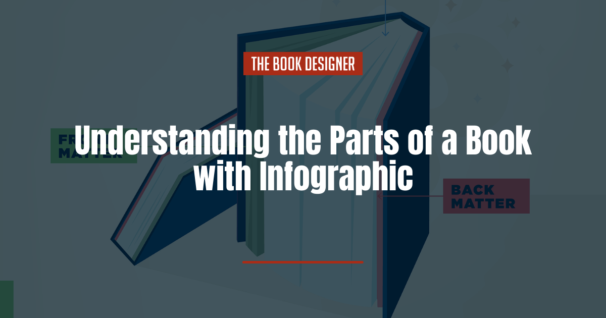 parts of a book infographic