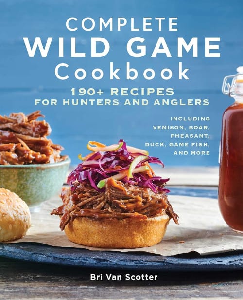 cookbook covers - book cover for Complete Wild Game Cookbook by Bri Van Scotter