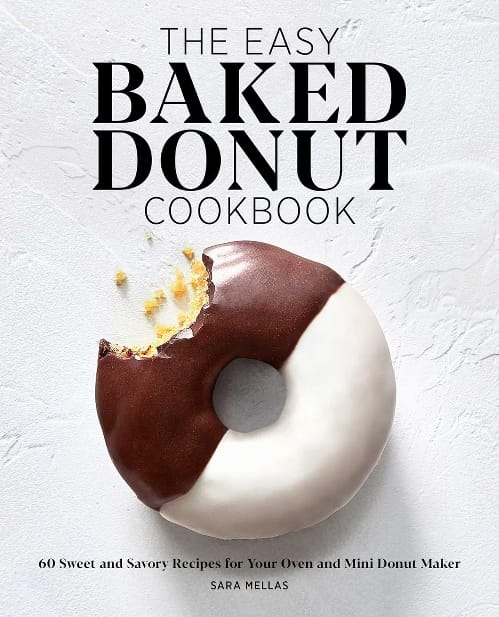 cookbook covers  - The Easy Baked Donut Cookbook by Sara Mellas cover