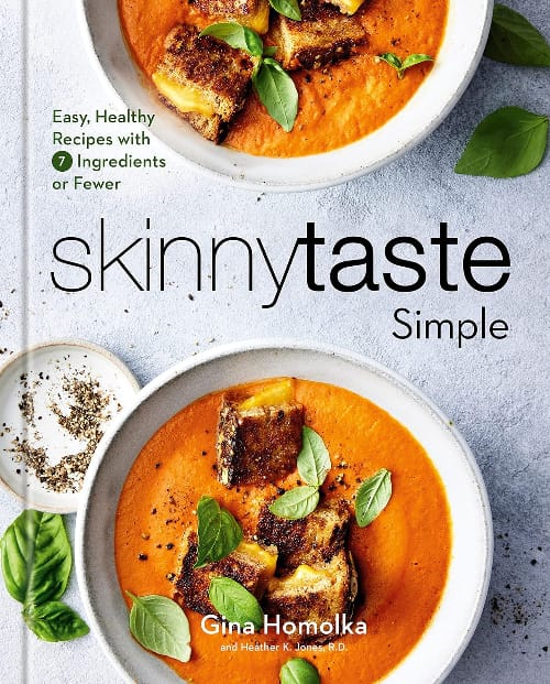 cookbook covers - Skinny Taste Simple by Gina Homolka