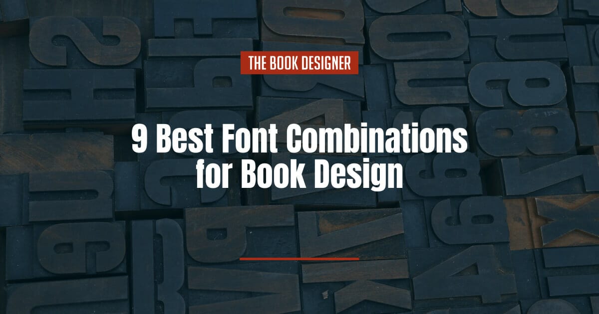 font combinations for books