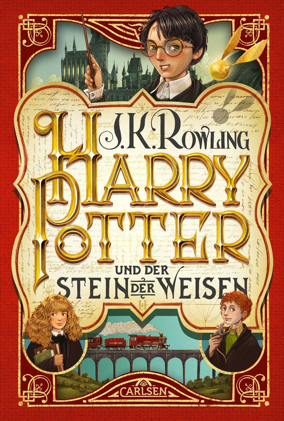 Harry Potter book cover from Germany