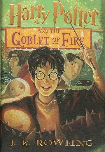 Harry Potter and the Goblet of Fire, Original US Book Cover