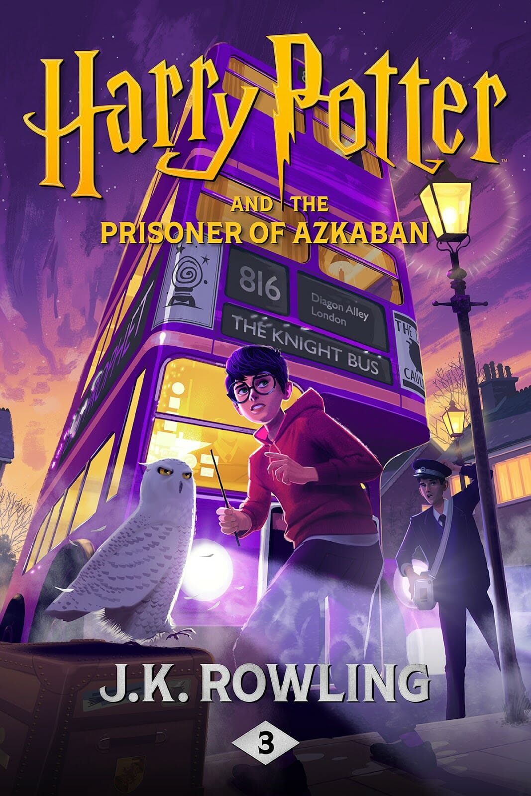 Digital Harry Potter and the Prisoner of Azkaban cover for ebooks
