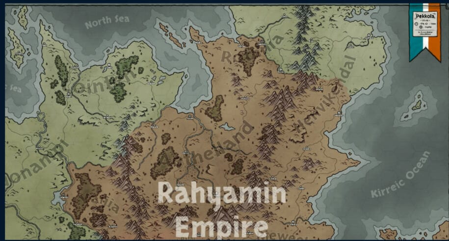 fantasy map generator - World Anvil Map