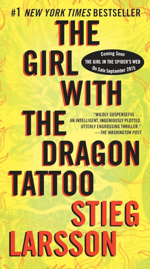 "The Girl with the Dragon Tattoo" (Millennium Series, Book 1) by Stieg Larsson Book Cover