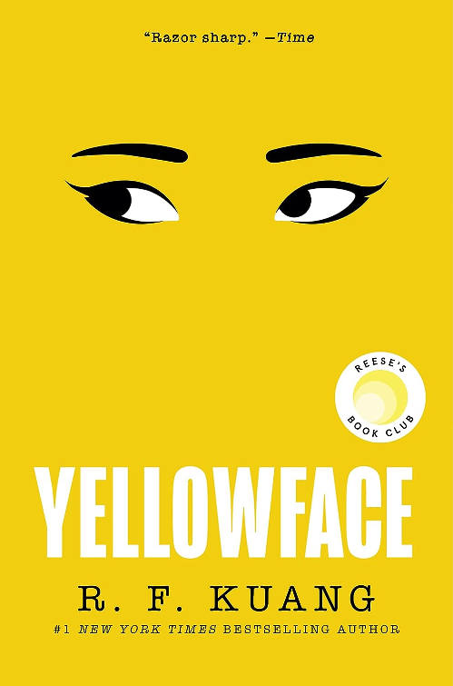coolest book covers - Yellowface by R.F. Kuang