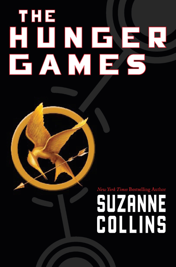 "The Hunger Games" by Suzanne Collins Book Cover