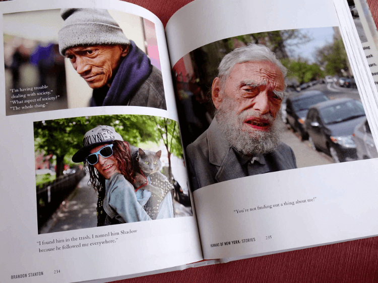 Humans of New York by Brandon Stanton Book Interior