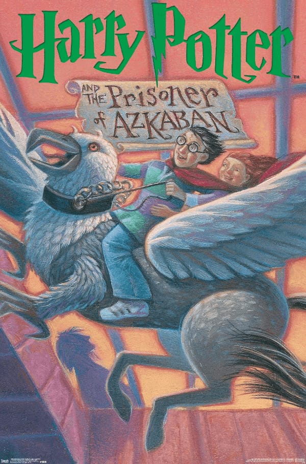 "Harry Potter and the Prisoner of Azkaban" by J.K. Rowling Book Cover