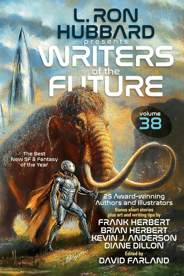 "L. Ron Hubbard Presents Writers of the Future Volume 38: Anthology of Award-Winning Sci-Fi and Fantasy Short Stories" by L. Ron Hubbard Book Cover