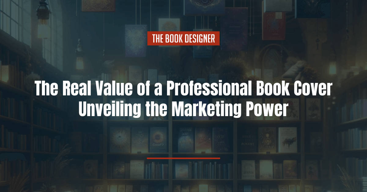 value of a professional book cover