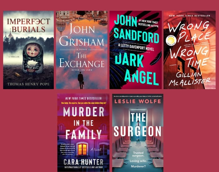Pantone color of the year - book cover Thriller, Mystery, Suspense category