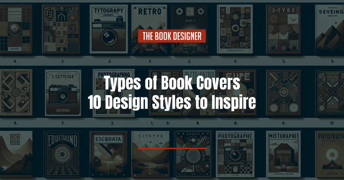 types of book covers