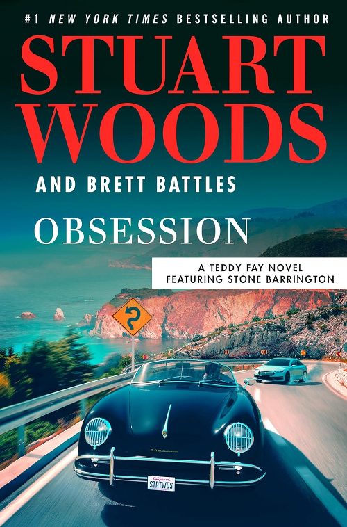 coolest book covers - Obsession by Stuart Woods and Brett Battles