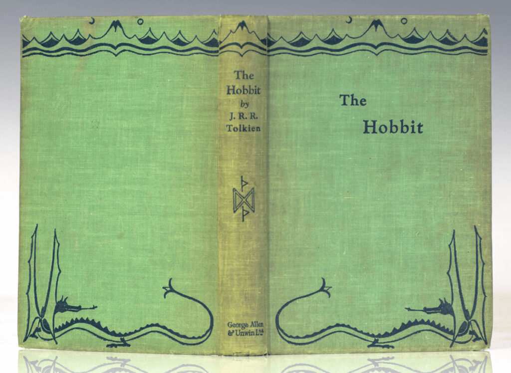1937 The Hobbit First Edition Book Cover