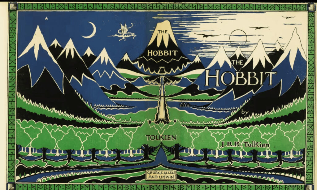 1937 The Hobbit First Edition Dust Jacket