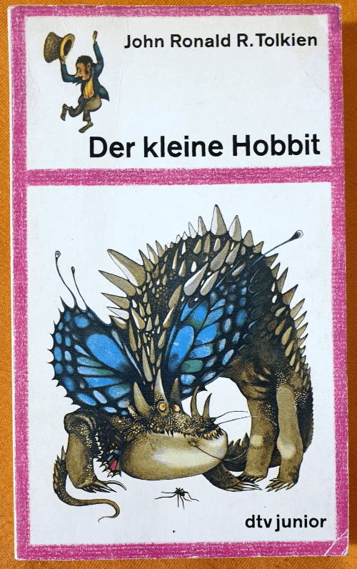 1974 Der kleine Hobbit German Book Cover