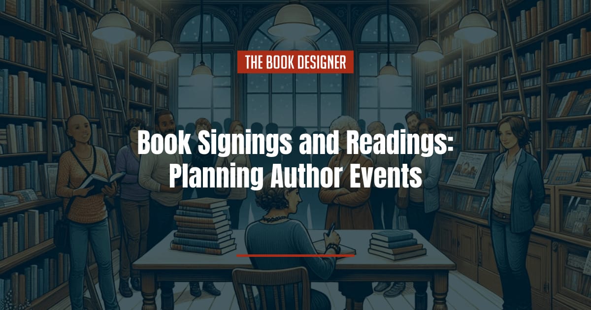 book signings and readings