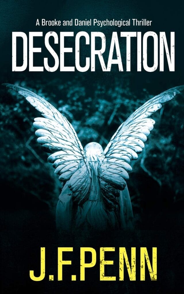 Desecration by Joanna Penn Book Cover Redesign