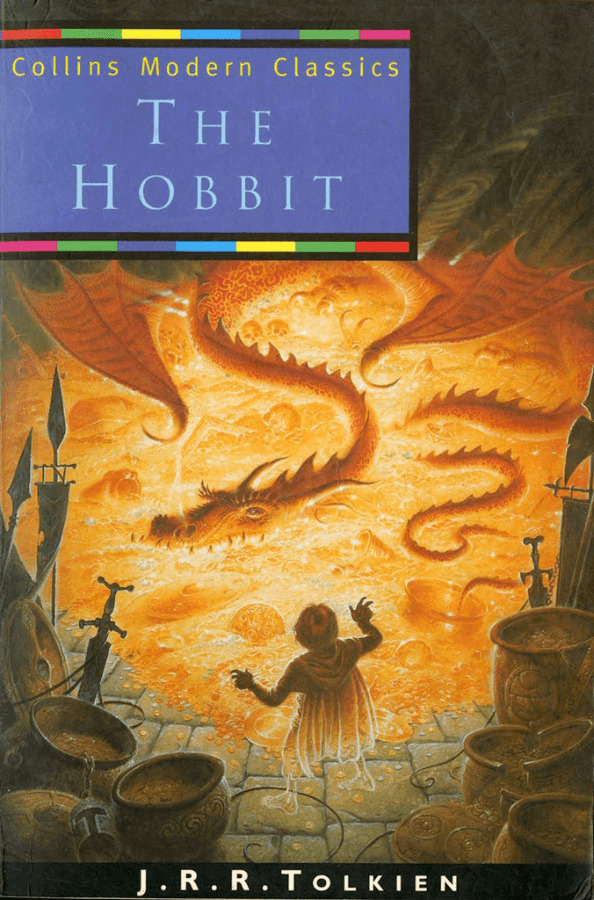 The Hobbit Book Cover by David Wyatt