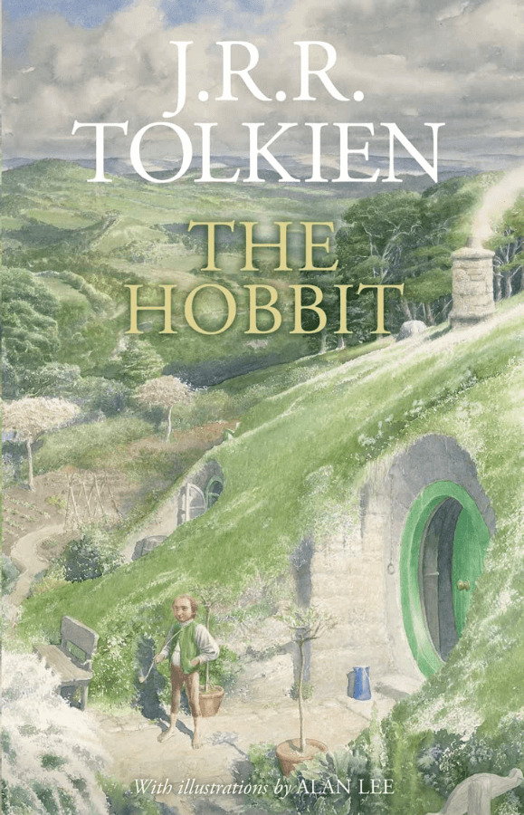 The Hobbit Illustrated by Alan Lee Book Cover