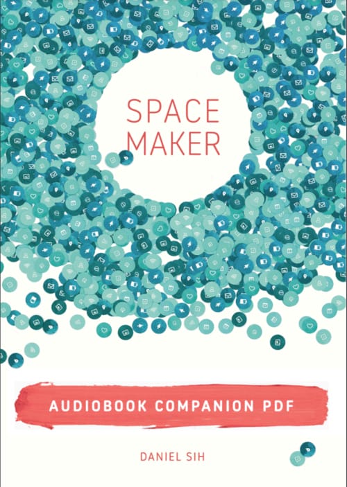 audiobook companion PDFs - example Space Maker by Daniel Sih