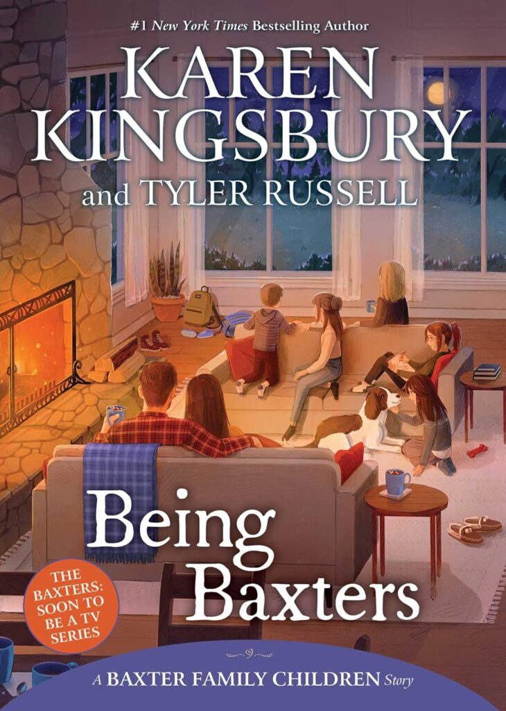 book cover art - Being Baxters by Karen Kingsbury