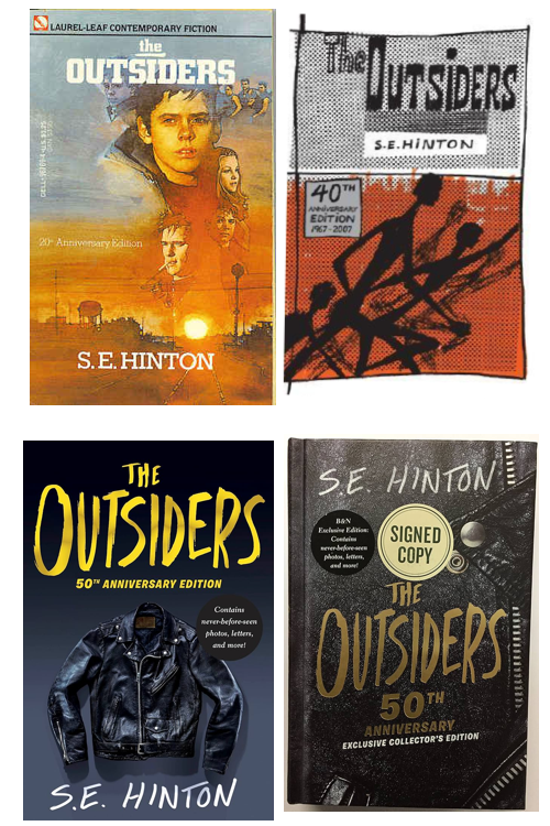 the outsiders anniversary book covers