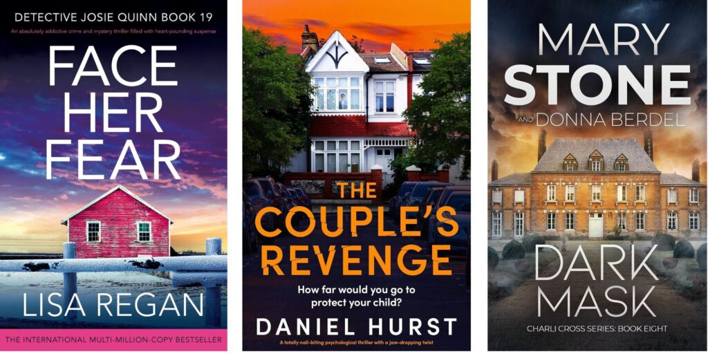 design your own book cover - Crime thriller imagery using houses