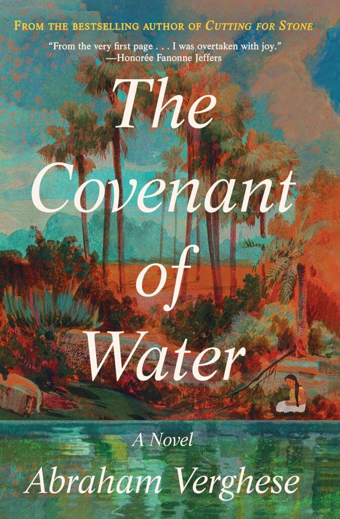 book cover design - The Covenant of Water by Abraham Verghese