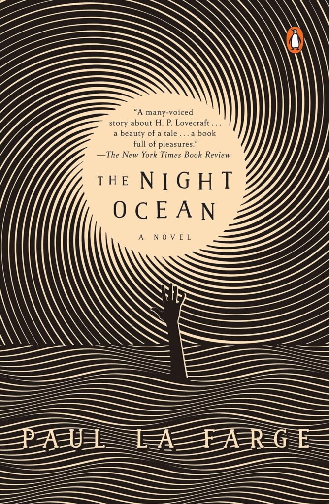 book cover design - The Night Ocean by Paul La Farge