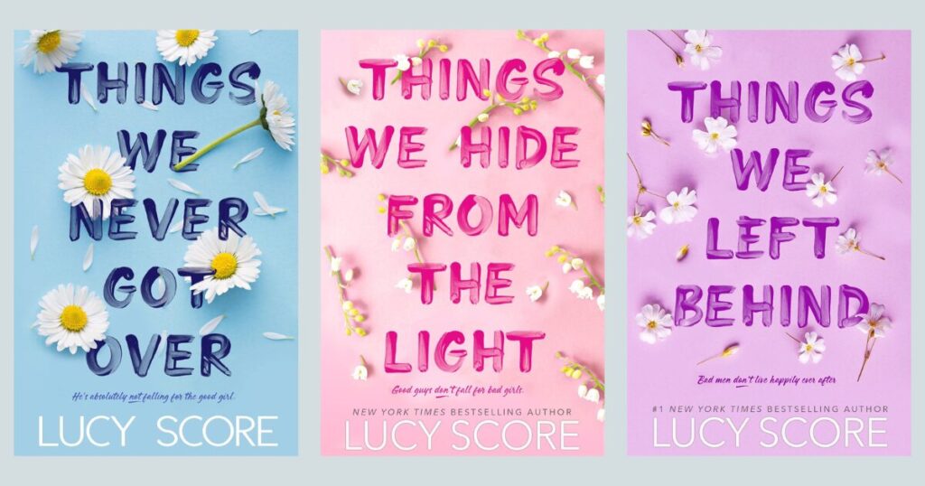 Book series covers - Lucy Score