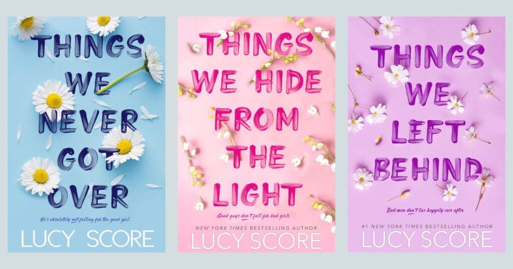 Book series covers - Lucy Score