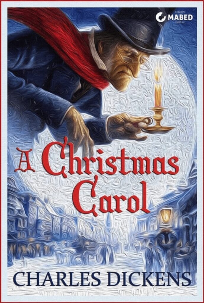 A Christmas Carol by Charles Dickens Book Cover