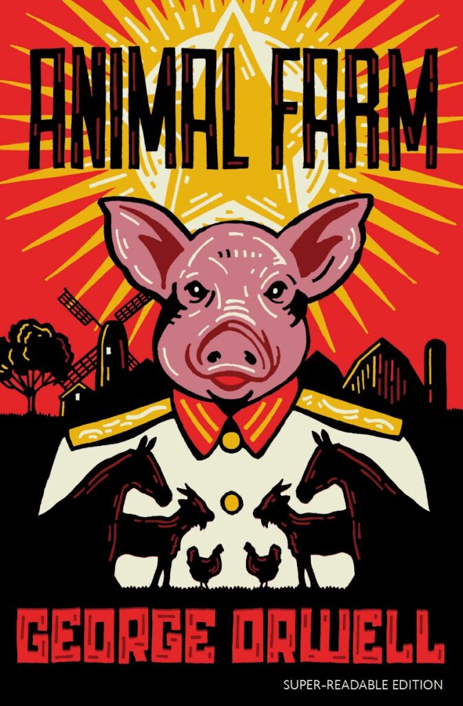 Animal Farm by George Orwell Book Cover