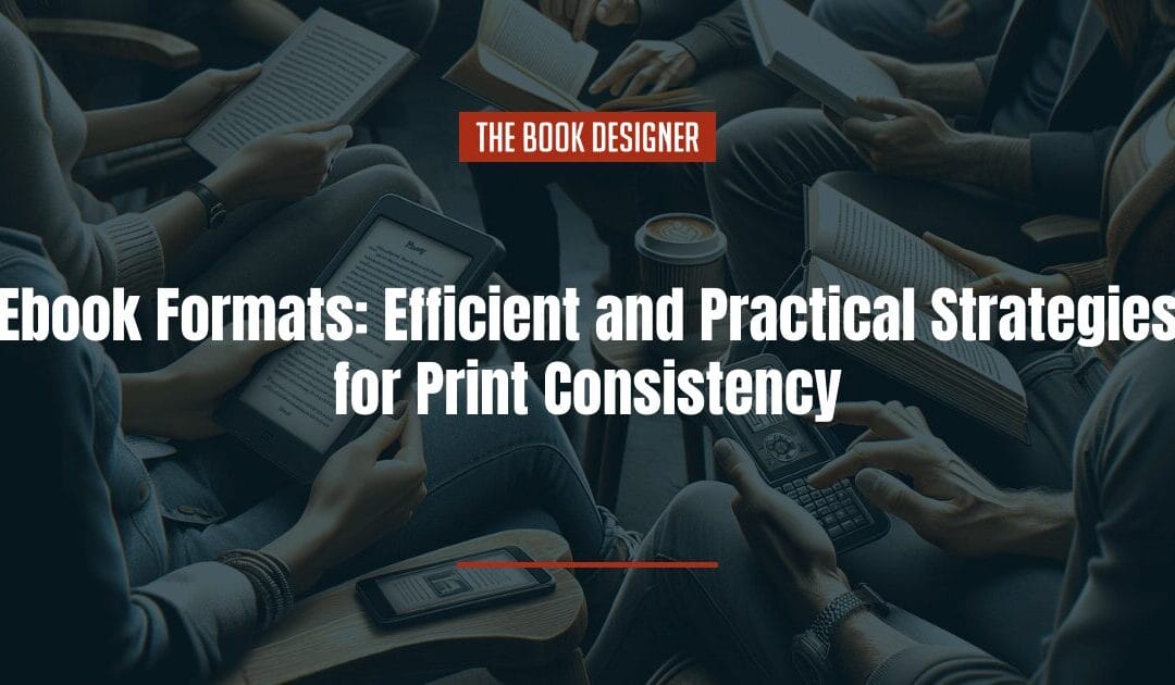 Ebook Formats: Efficient and Practical Strategies for Print Consistency