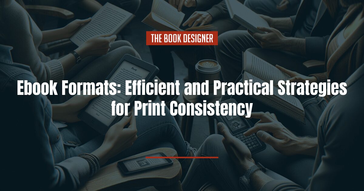 Ebook Formats: Efficient and Practical Strategies for Print Consistency