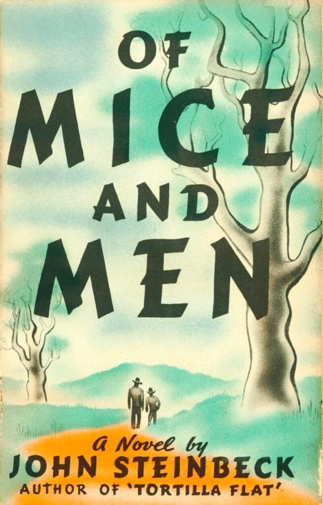 Of Mice and Men by John Steinbeck Book Cover